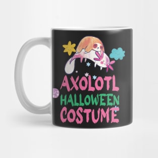 axolotl halloween costume Mug